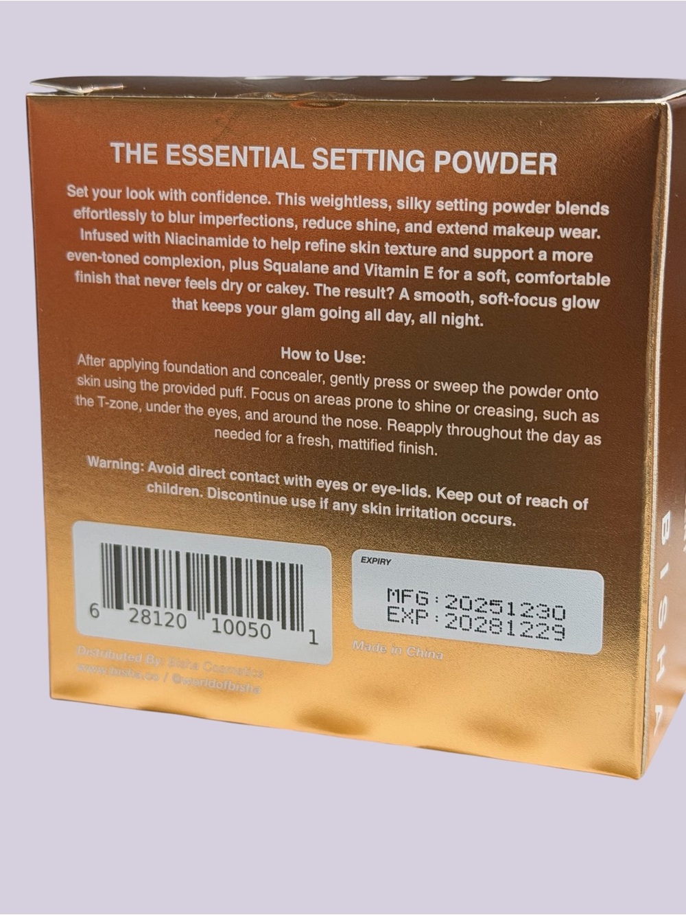 BISHA The Essential Setting Powder - Tokyo Translucent NIB - Picture 2 of 5